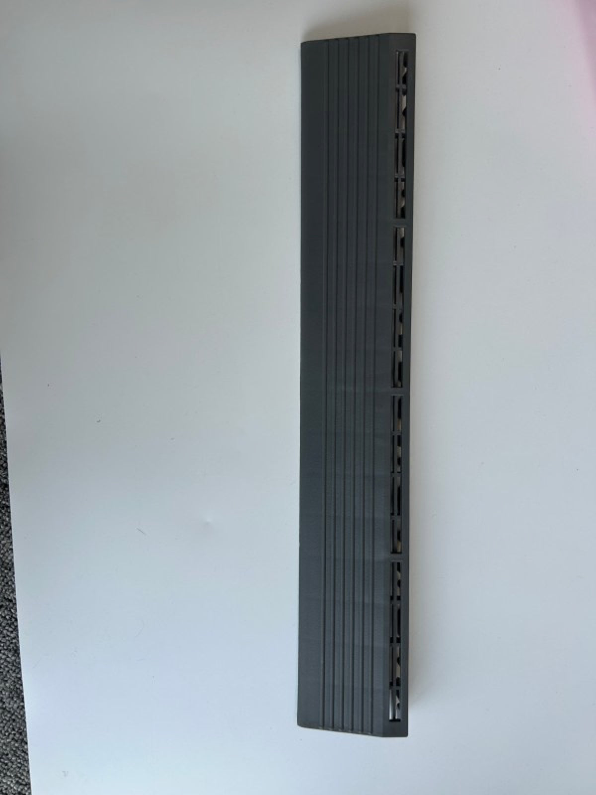 Female edge ramp, 40 × 6 cm, Dark Grey